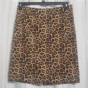 Michael Kors Animal Print Skirt Size 14P